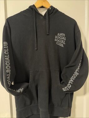 anti social social club cigarette hoodie Anti Social Social Club | Shirts | Anti Social Social Club Cigarette Hoodie  White Assw45 Sz Xl